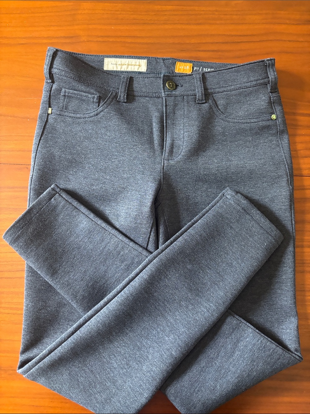 Pilcro Skinny Jeans in Dark Gray
